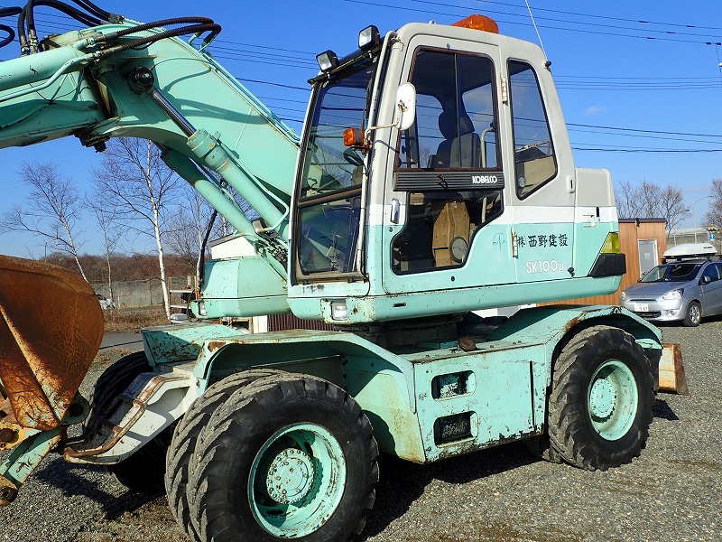 Máy xúc Kobelco SK100W 1994 Nhật